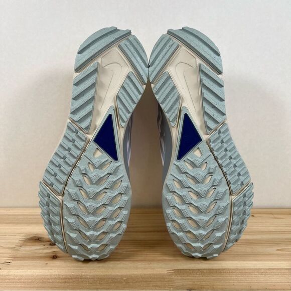 Nike React Pegasus Trail 4 running shoes Women's 8.5 Pearl Pink wolf grey - Picture 7 of 10